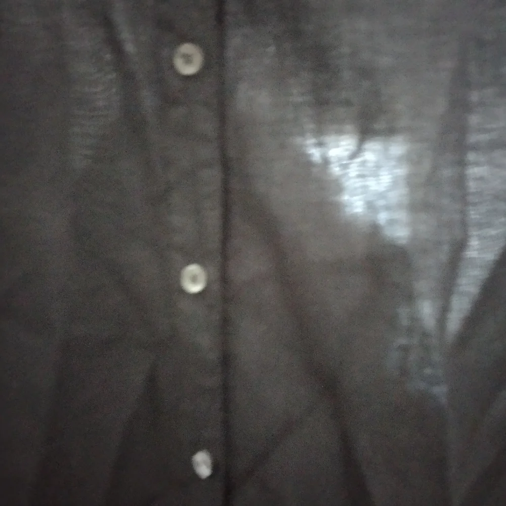 Xirena Black 100% Cotton Button Down Shirt Size XS - Picture 11 of 11